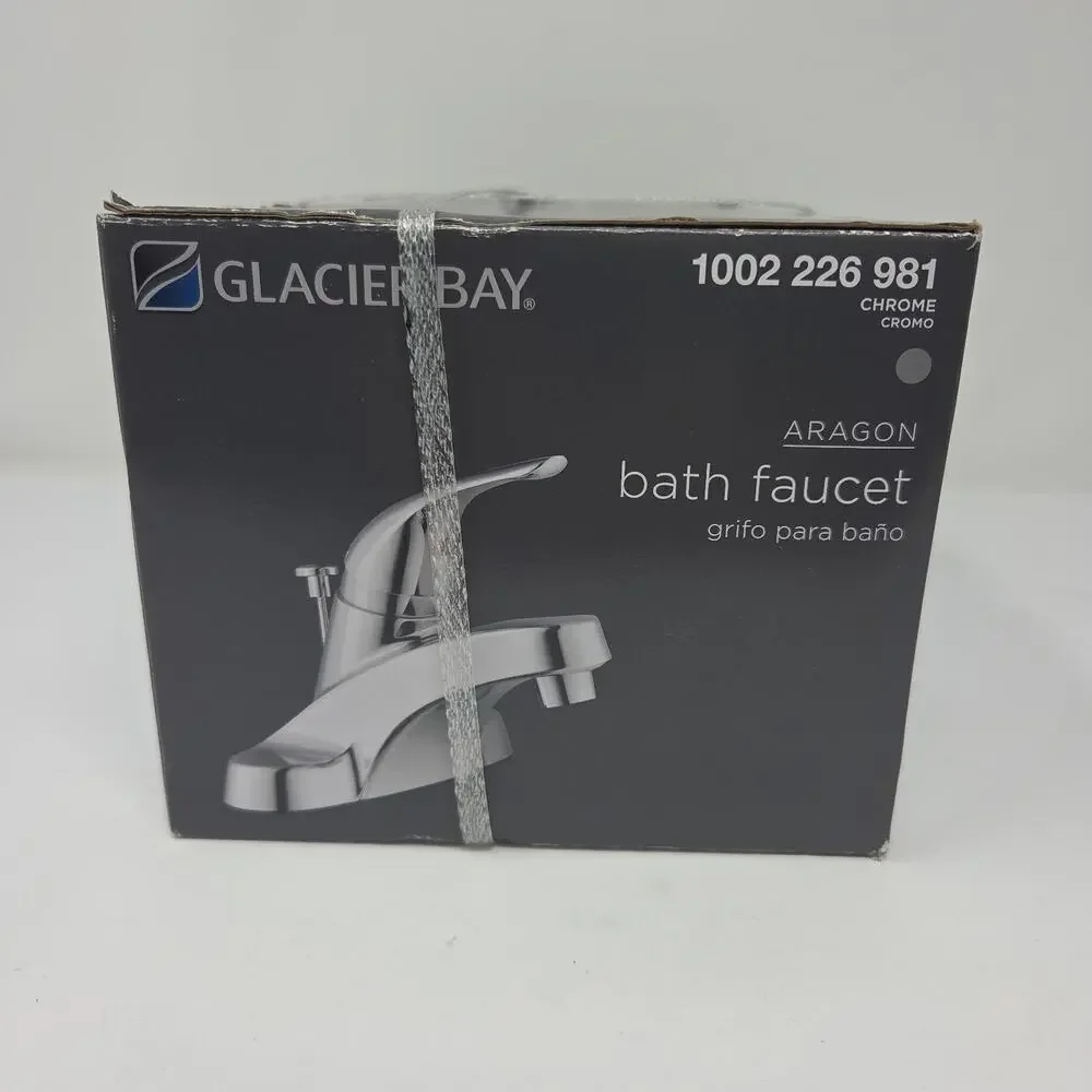 Glacier Bay Bath Faucet Aragon 1002 226 981 Chrome